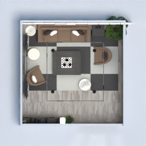 floorplans baldai svetainė apšvietimas studija 3d