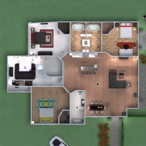 floorplans dom meble wystrój wnętrz łazienka sypialnia pokój dzienny kuchnia na zewnątrz oświetlenie gospodarstwo domowe jadalnia architektura przechowywanie mieszkanie typu studio 3d