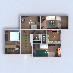 floorplans wohnung möbel do-it-yourself badezimmer schlafzimmer wohnzimmer küche kinderzimmer beleuchtung renovierung lagerraum, abstellraum eingang 3d
