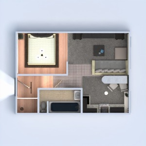 floorplans apartamento quarto 3d