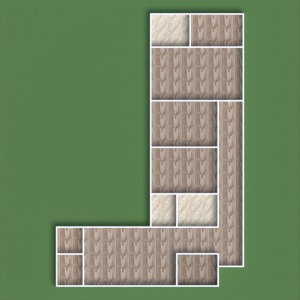 floorplans prieškambaris terasa sandėliukas garažas virtuvė 3d