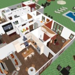 floorplans mieszkanie dom meble wystrój wnętrz pokój dzienny pokój diecięcy remont gospodarstwo domowe jadalnia 3d