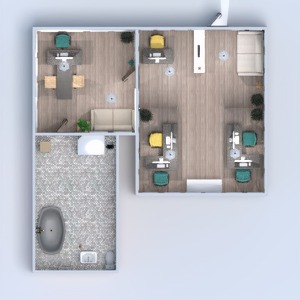 floorplans 办公室 3d