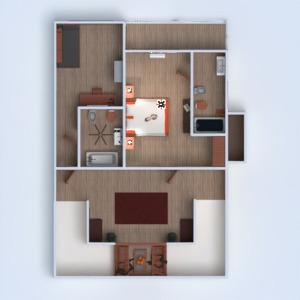 floorplans dom taras meble łazienka sypialnia pokój dzienny kuchnia pokój diecięcy jadalnia architektura 3d