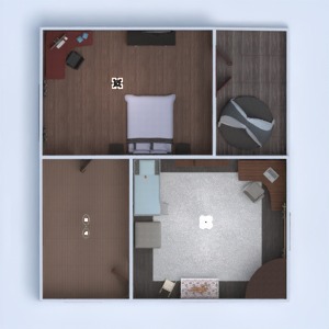 floorplans 独栋别墅 浴室 卧室 车库 厨房 户外 儿童房 3d