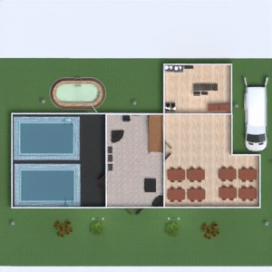 floorplans butas miegamasis svetainė 3d
