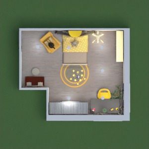 floorplans meubles décoration diy chambre d'enfant eclairage 3d