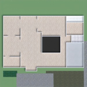 floorplans 独栋别墅 玄关 景观 储物室 家具 3d