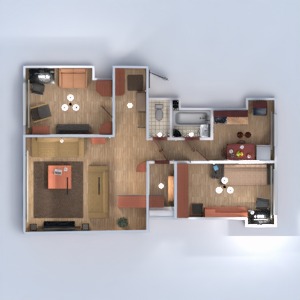 planos apartamento casa muebles reforma 3d
