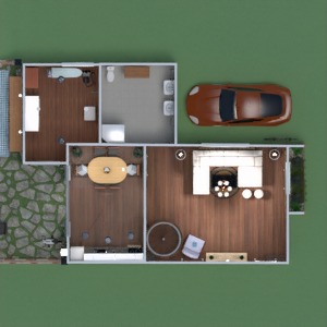 floorplans 独栋别墅 家具 装饰 结构 3d
