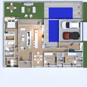 floorplans salle de bains maison cuisine 3d