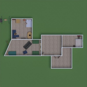floorplans maison diy chambre à coucher salon paysage 3d