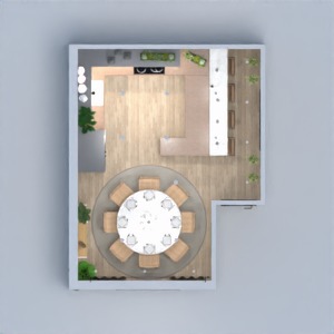 floorplans haus mobiliar dekor küche beleuchtung 3d