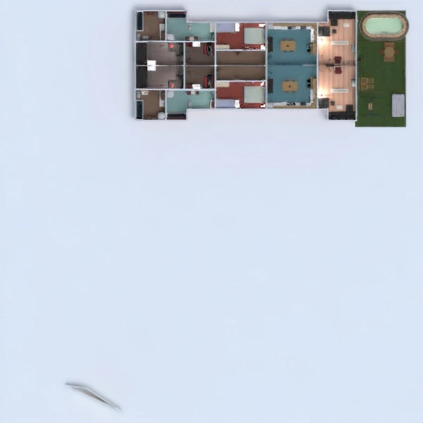 Symmetrical House #2721372 by No name