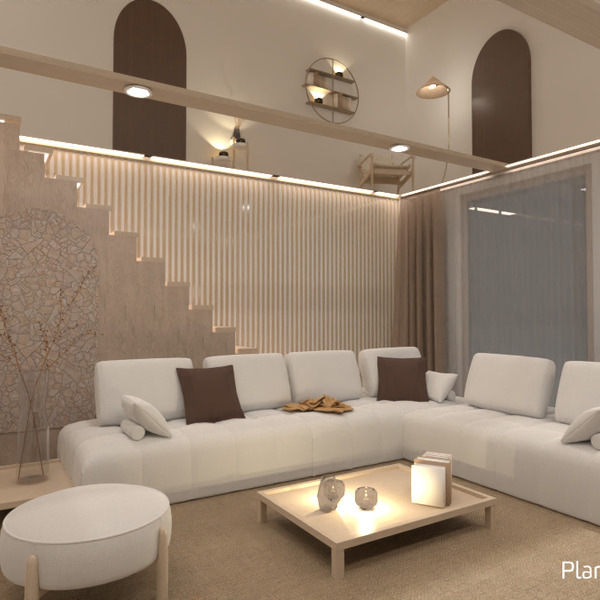 floor plans namas baldai dekoras svetainė apšvietimas 3d