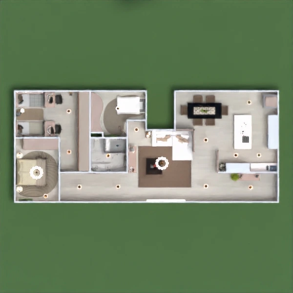 floor plans kids room kitchen office bathroom household 3d