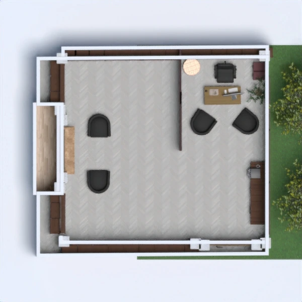 floor plans biuras 3d
