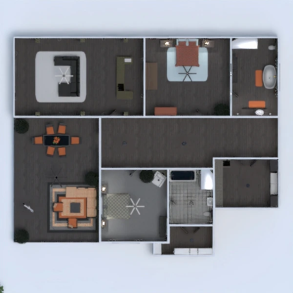 Three bedroom two-level with media room and balcony #2860880 by Monique Purnell