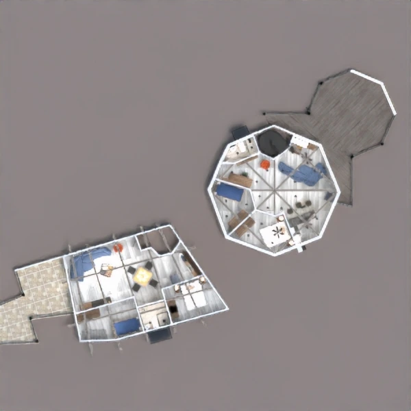 floor plans namų apyvoka vonia butas miegamasis 3d