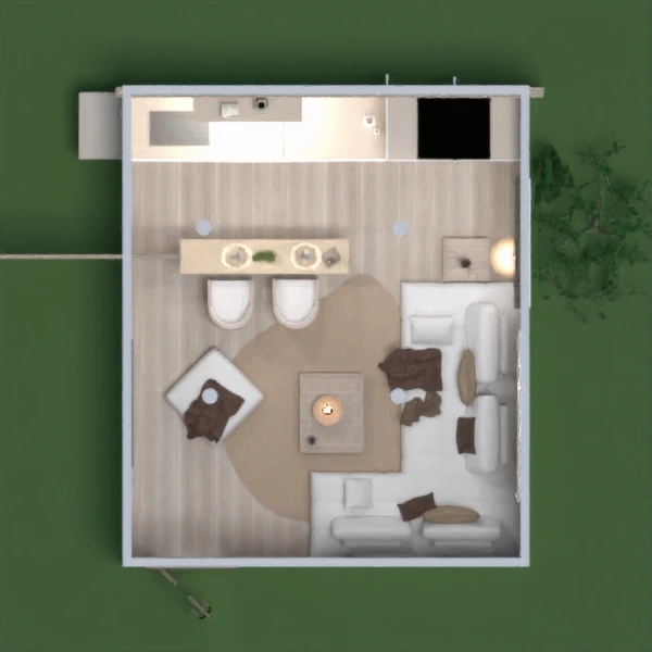 floor plans apartment furniture decor living room lighting 3d