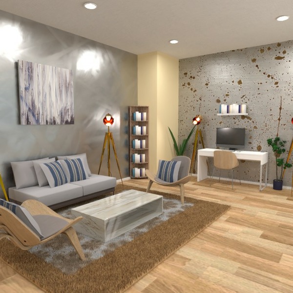 floor plans living room office 3d