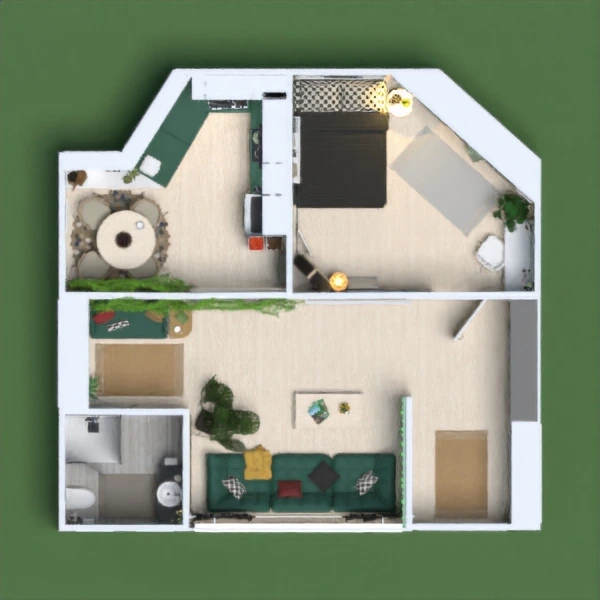 floor plans kitchen 3d