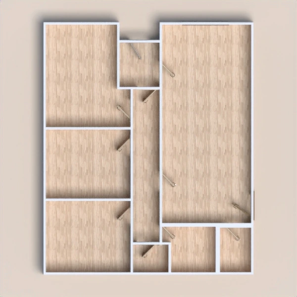 floor plans 独栋别墅 3d