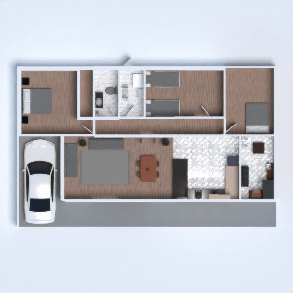 floor plans household 3d
