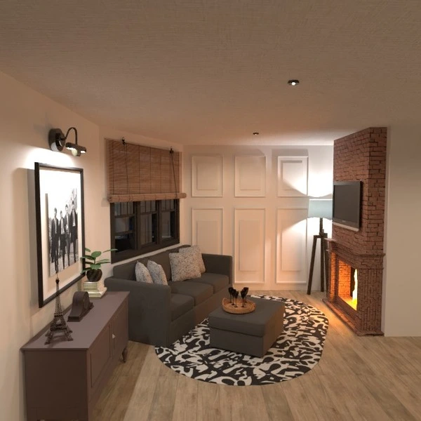 floor plans apartamento varanda inferior cozinha área externa arquitetura 3d