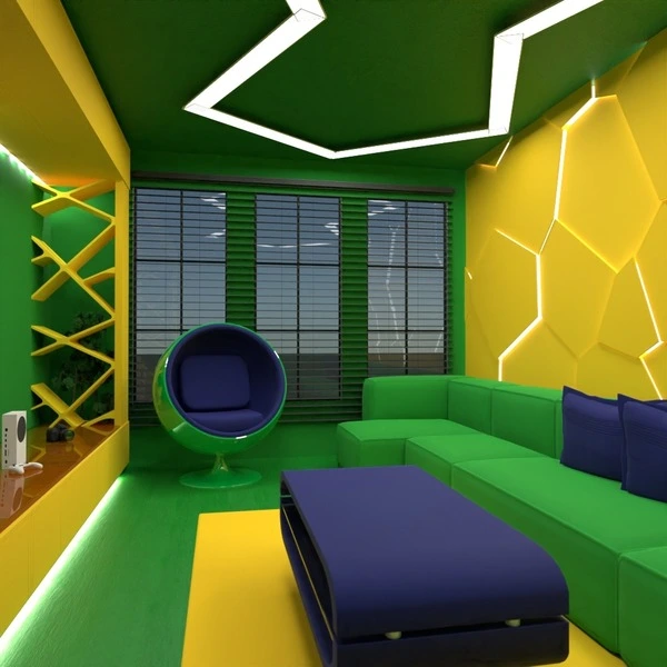floor plans salón 3d