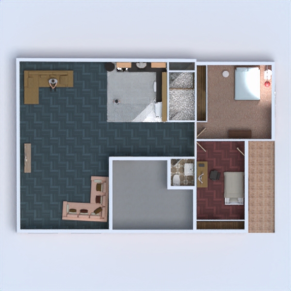 floor plans jadalnia 3d