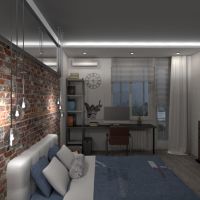 floor plans apartamento estúdio 3d