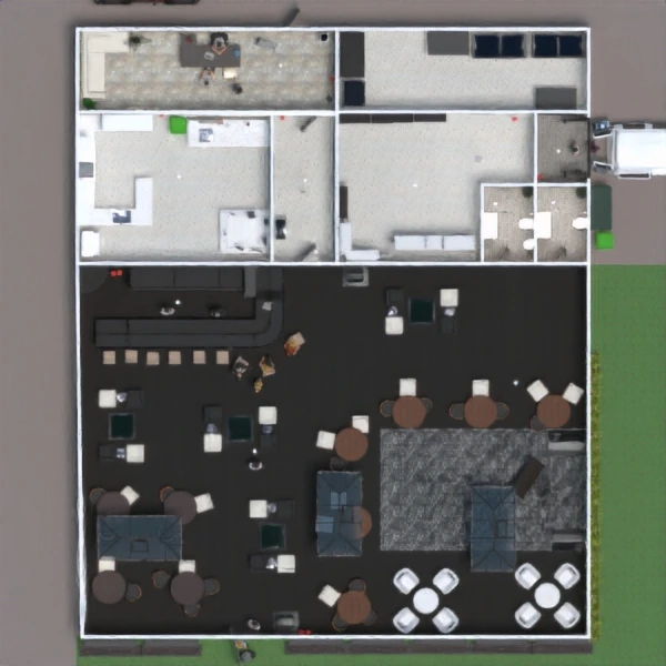 floor plans гараж прихожая хранение квартира техника для дома 3d
