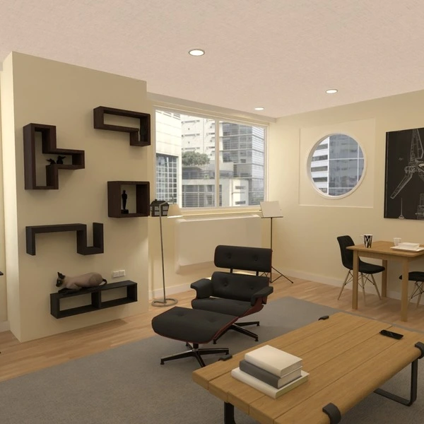 floor plans apartment living room studio 3d