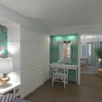 floor plans apartamento mobílias quarto 3d