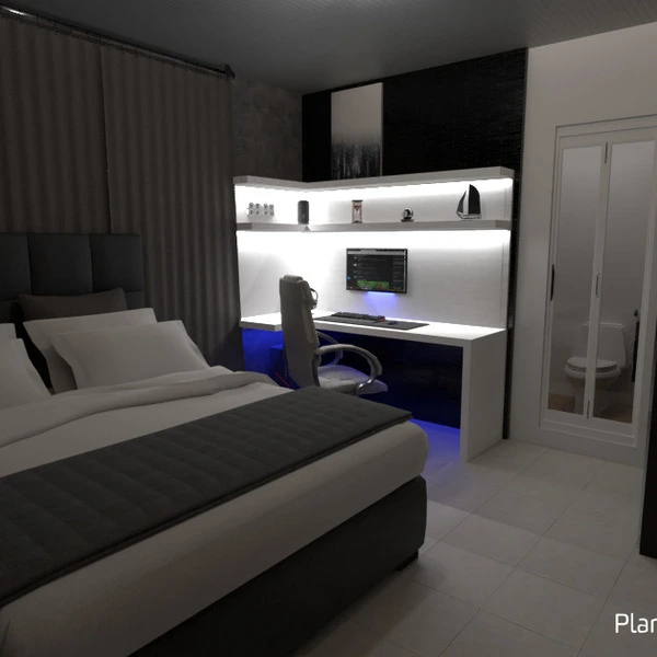 floor plans decorazioni angolo fai-da-te camera da letto illuminazione architettura 3d