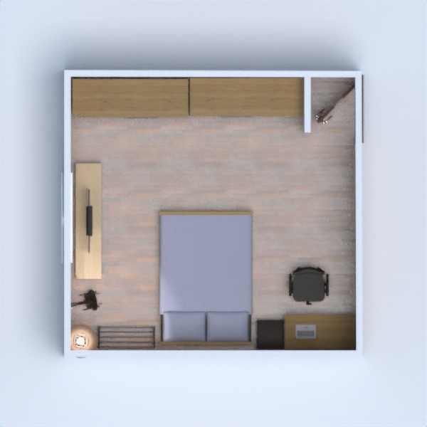 floor plans apartamento salón 3d