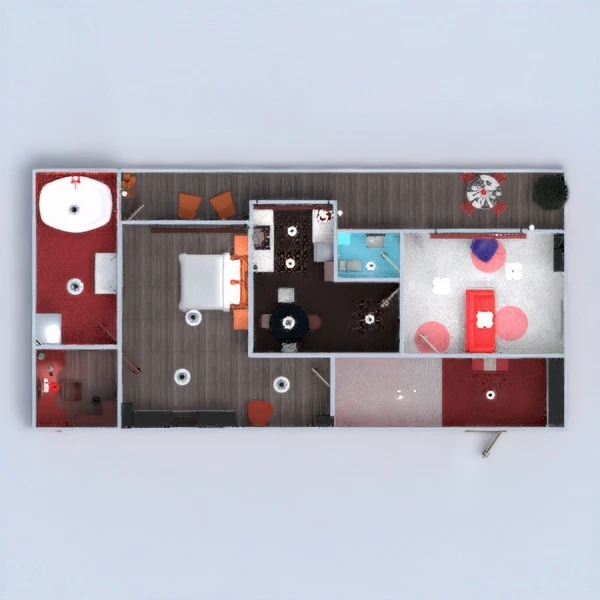 pop art apartment copy #2865792 by Jeanne Comyn