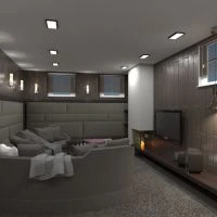 floor plans 公寓 独栋别墅 家具 客厅 照明 改造 储物室 3d