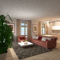 floor plans mieszkanie meble łazienka sypialnia pokój dzienny kuchnia oświetlenie 3d