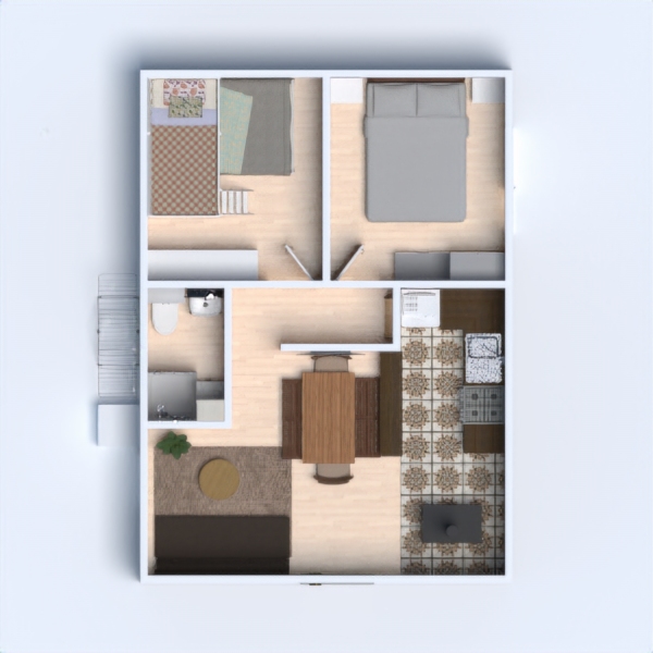 floor plans namų apyvoka 3d