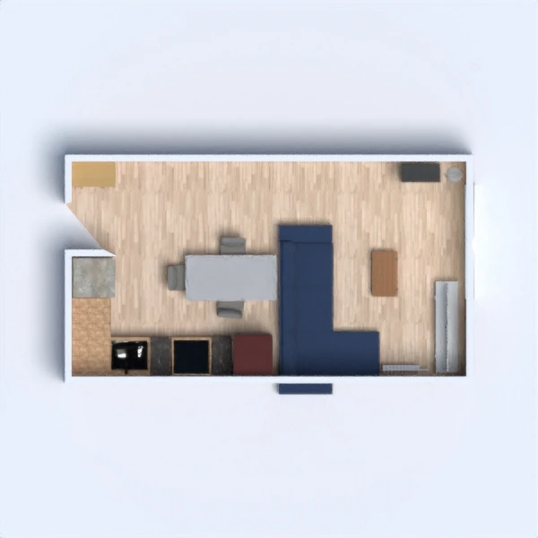 floor plans decoración salón cocina comedor 3d