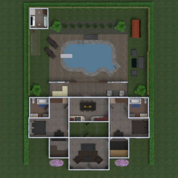 New project: Pool house #2864176 by Ailyn Cwalinski