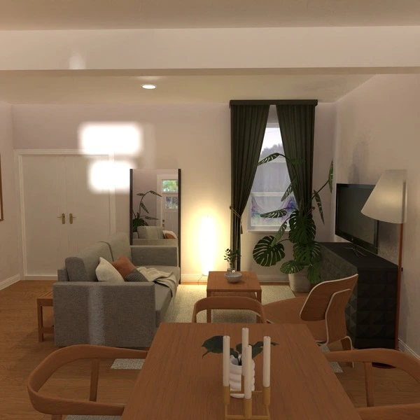 floor plans apartment kitchen lighting 3d