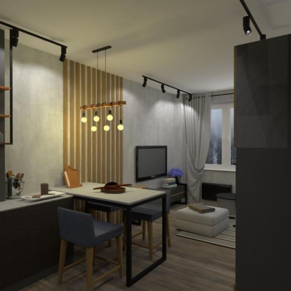 floor plans appartamento casa saggiorno cucina cameretta 3d