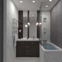 floor plans 公寓 独栋别墅 家具 浴室 照明 改造 3d
