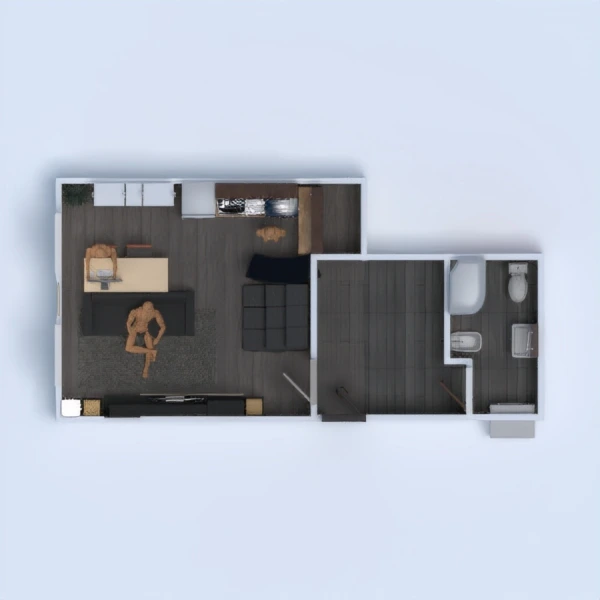 Monolocale + zona letto soppalco #2863312 by Paolo Carmine