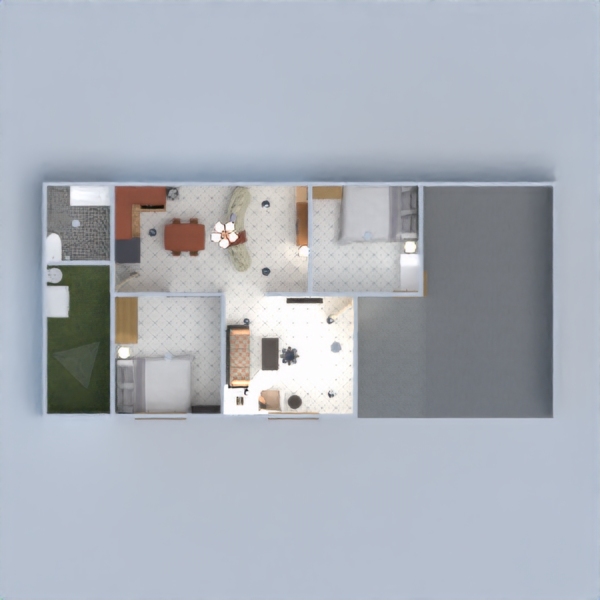 floor plans salle de bains 3d