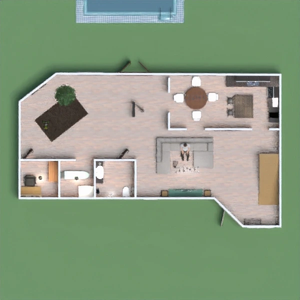 floor plans maison diy salle de bains chambre à coucher cuisine 3d