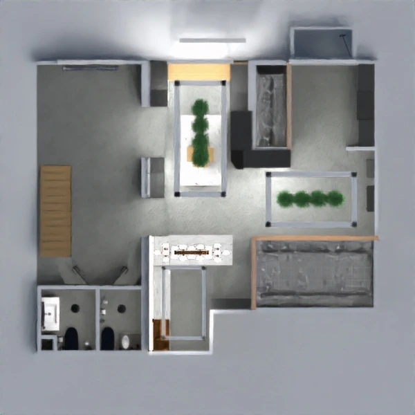 floor plans decor office cafe architecture storage 3d